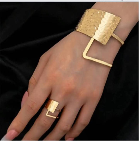 Bracelet et bague