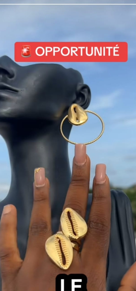 Ensembles boucles d'oreilles bagues